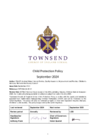 Child Protection Policy 2024-2025