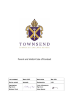 Parent and Visitor Code of Conduct