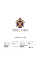 Provider Access Policy