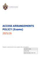 Access Arrangements Policy 25-26