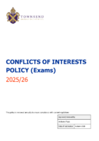 Conflicts of Interests Policy 25-26