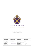 Provider Access Policy