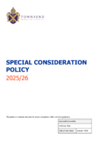 Special Consideration Policy 25-26