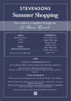 St Albans Branch Summer Appointments 2026