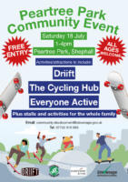 111096 Peartree Park Community day Poster