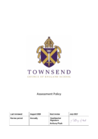 Assessment Policy