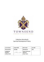 Collective Worship & Spiritual Development Policy