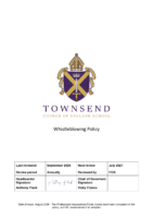 Whistleblowing Policy
