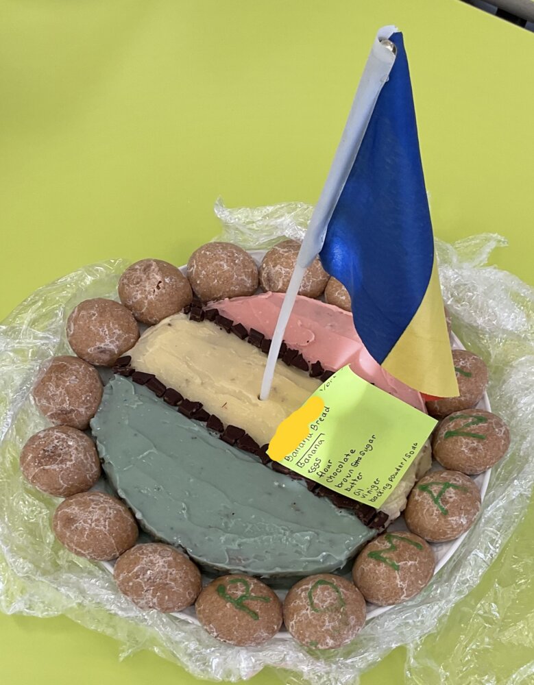 Romanian Banana Cake