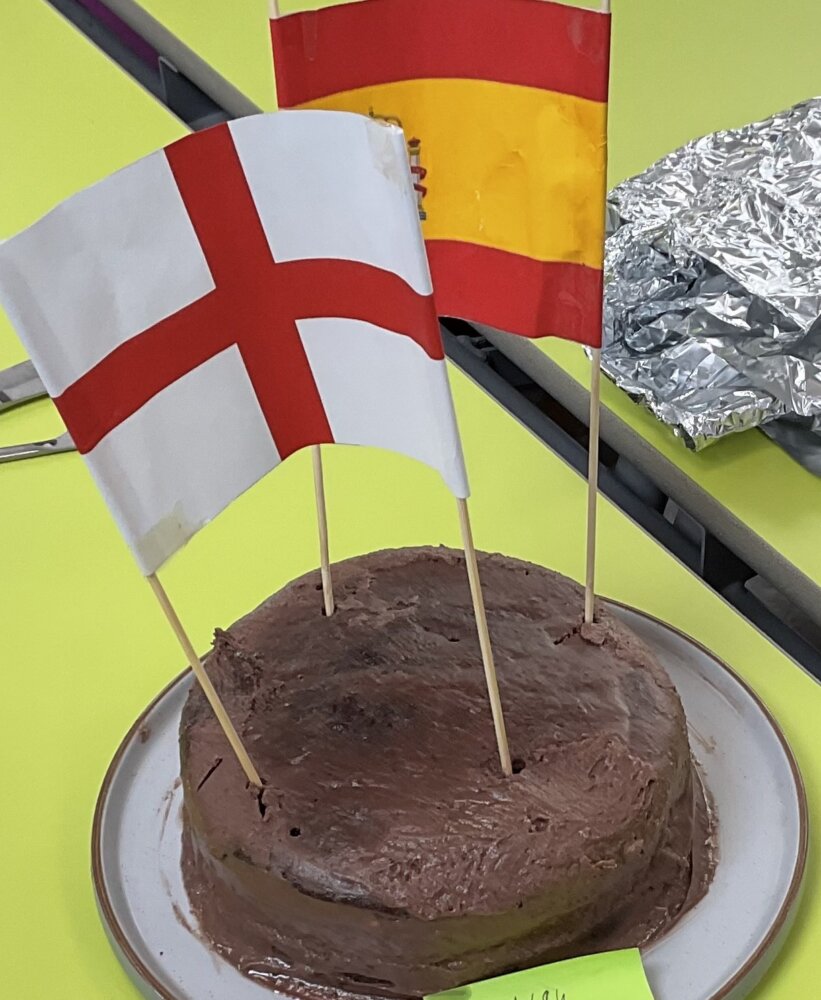 The Spanglish Cake